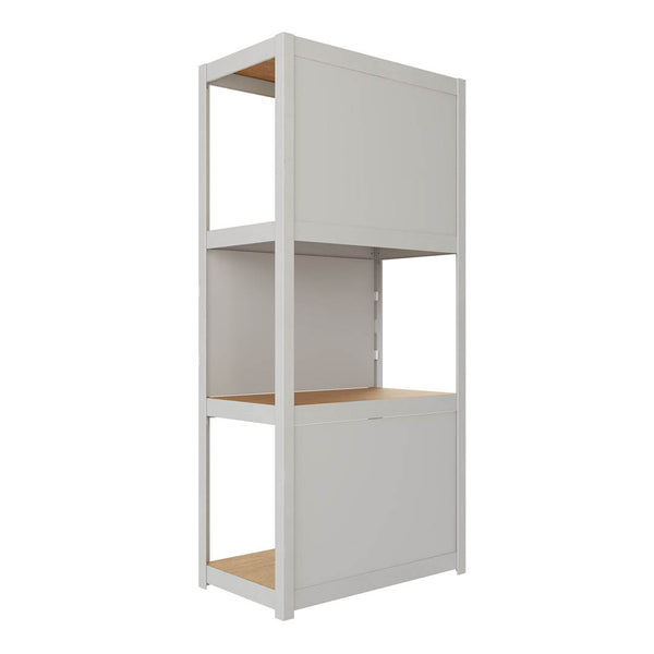 Estantería para oficina AR STYLE con cerramientos 150x70x40 cm
