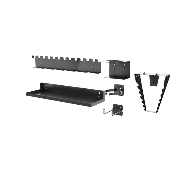 Juego de accesorios para panel perforado