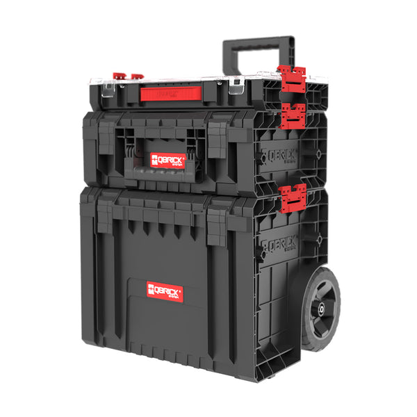 Vorderansicht des QS Pro Set 4 2.0 Metallregals