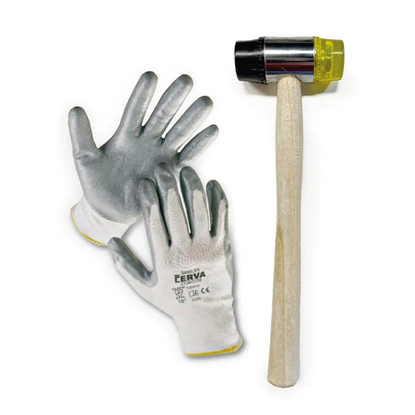 Gummischutzhandschuhe für Lager- und Handhabungsarbeiten