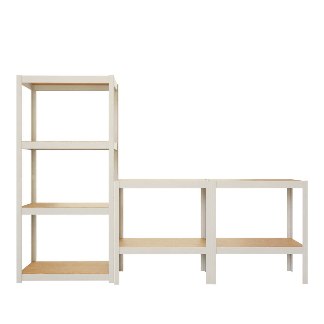 Set de estantería bajo AR STYLE de 150x210x40 cm