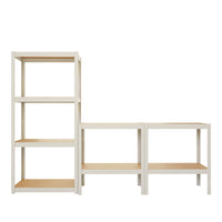 Set de estantería bajo AR STYLE de 150x210x40 cm
