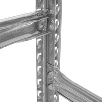 Fachbodenregal Anbauregal, 197,2x105,6x33,5cm, 5 Böden