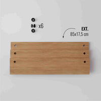Erweiterung des Wandregals DecoSeries mit klaren Linien vor neutralem Hintergrund