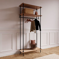 Moderner Metallkleiderschrank DecoSeries in stilvollem Raum