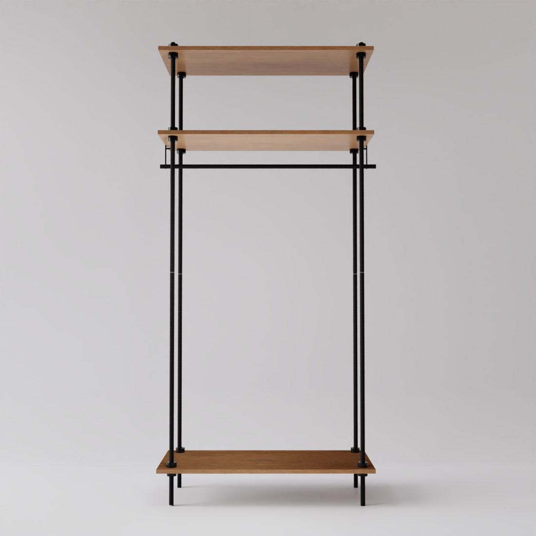 Vorderansicht Metallkleiderschrank DecoSeries