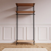 DecoSeries Metallregal als Kleiderschrank im Wohnraum