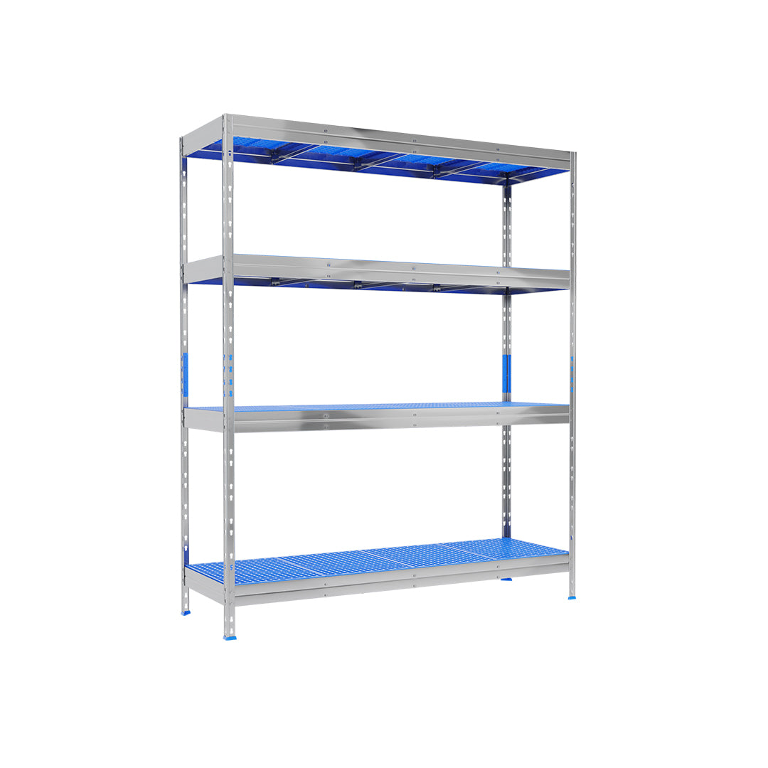 HORECA Metallregal 150x50 cm, Seitenansicht rechts