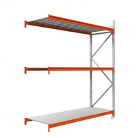 Weitspannregal - Anbauregal mit Metallboden - 200x150x60 - 3 Böden