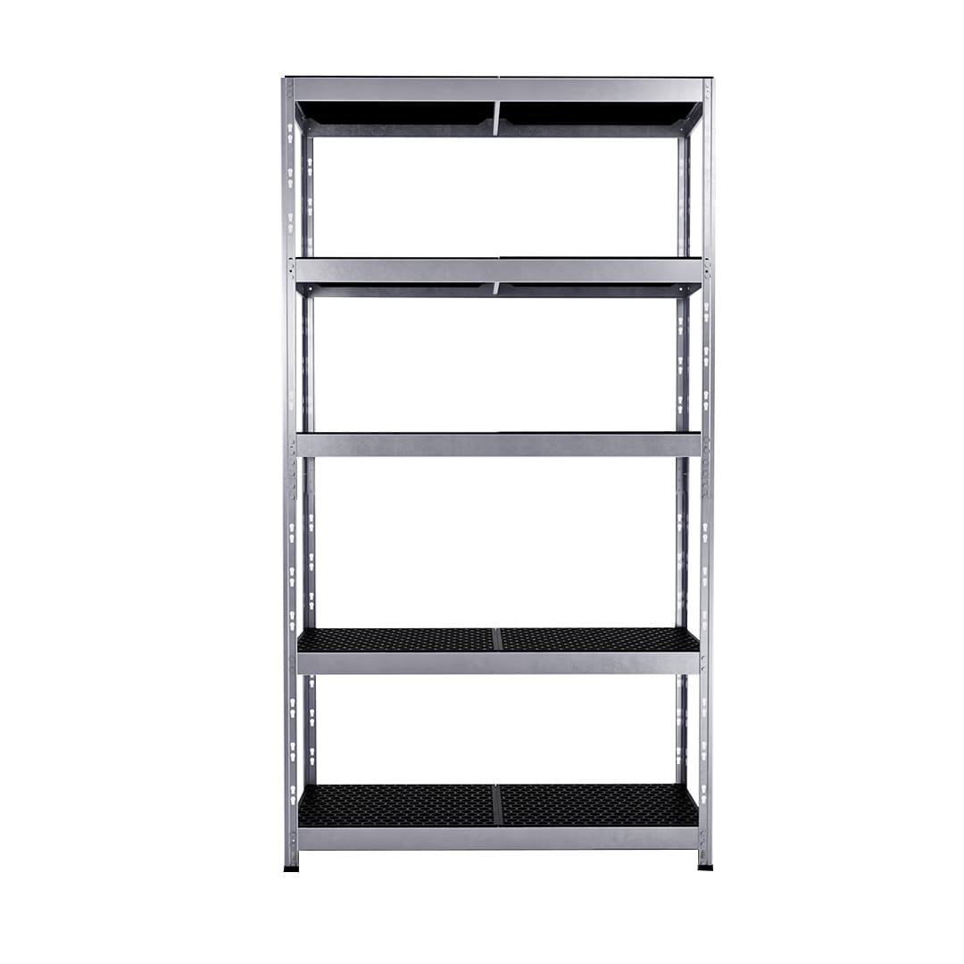 Metallregal Outdoor 5 Ebenen 100x40 cm Vorderansicht