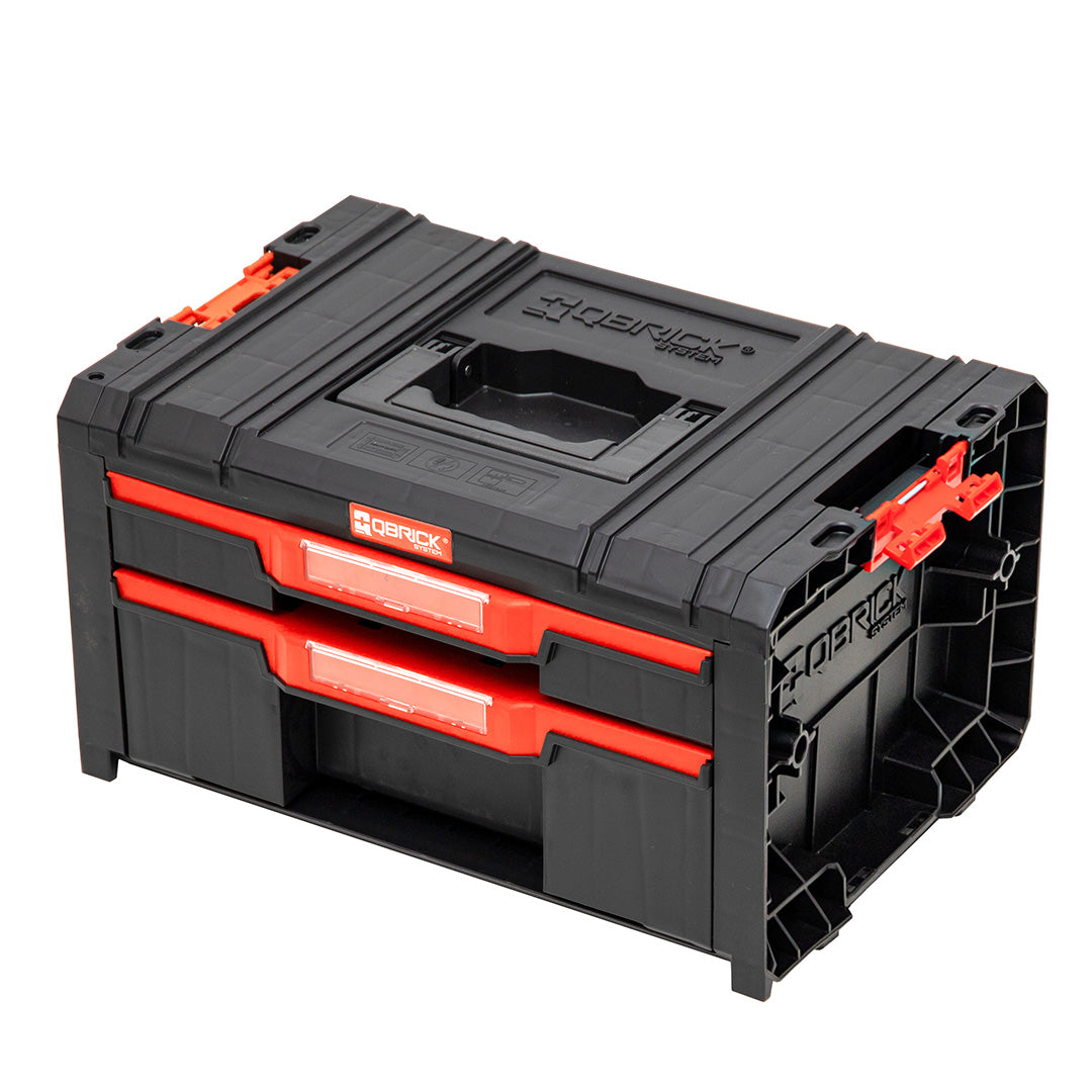 Qbrick System Pro zásuvka 2 Toolbox 2.0 s úložným prostorem na nářadí