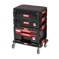 Qbrick System Pro Schubladen-Sitz-Set 69x46x32 cm für Werkstatt