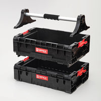 Modulares Tablett-Set Qbrick System Pro, aufgeteilt für einfache Organisation
