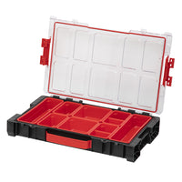 Otevřený Qbrick System Pro Organizer 100 s viditelnými přihrádkami na nářadí