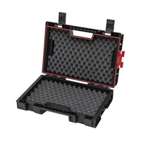 Geöffneter Qbrick System Pro Werkzeugkoffer mit organisiertem Innenraum