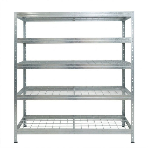 Horganyzott DRM 252 fém polc, 120x45 cm, 5 szint