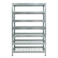 Horganyzott DRM 252 fém polc, 120x45 cm, 7 szint