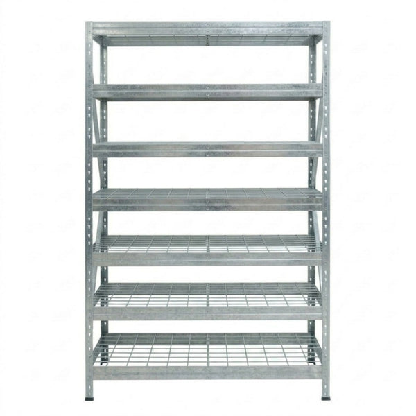 Horganyzott DRM 252 fém polc, 120x45 cm, 7 szint