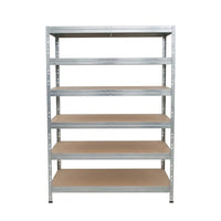 Metallregal Rivet DTD 252x120x45 cm, 6 Ebenen, verzinkt